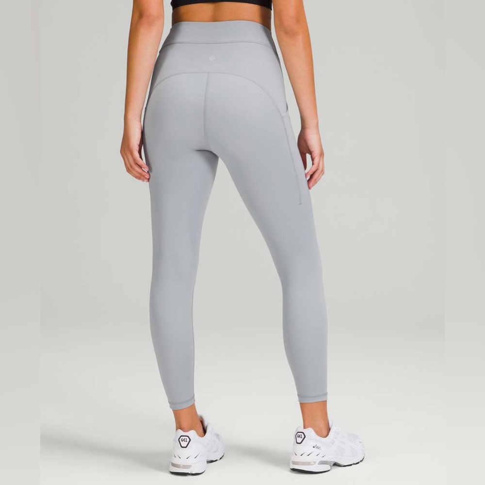 Lululemon Power Thru High Rise Tight Rhino Grey - Picture 3 of 11